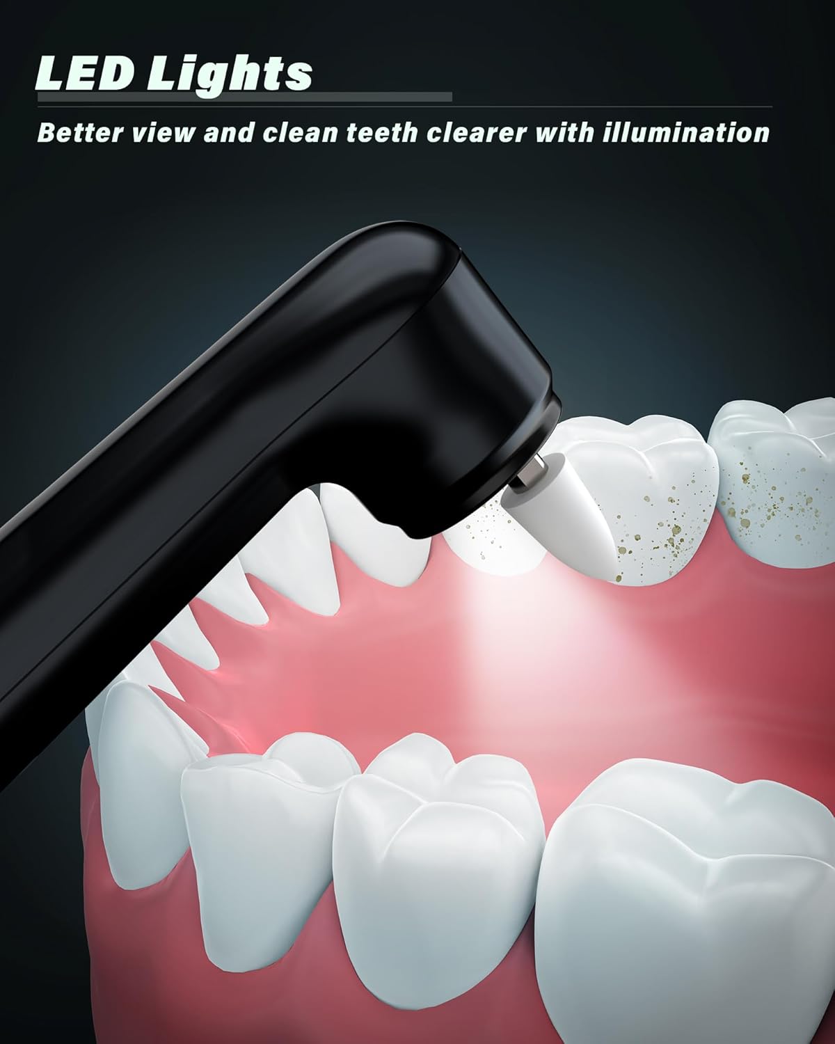 Thumbnail 6 de Tooth Polisher: Rechargeable Tooth Whitening Kit with 5 Brush Heads and LED Light