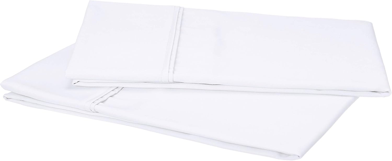 Thumbnail 1 de Amazon Basics 400 TC Cotton Sateen Pillowcases 50 x 80 cm