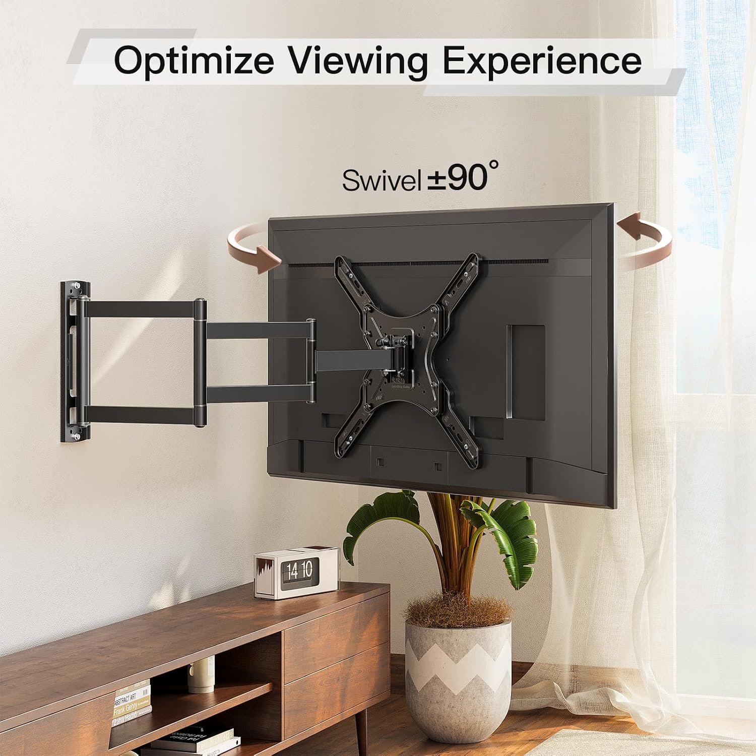 Detalle 2 de ELIVED EV3018 950mm Long Arm TV Wall Bracket