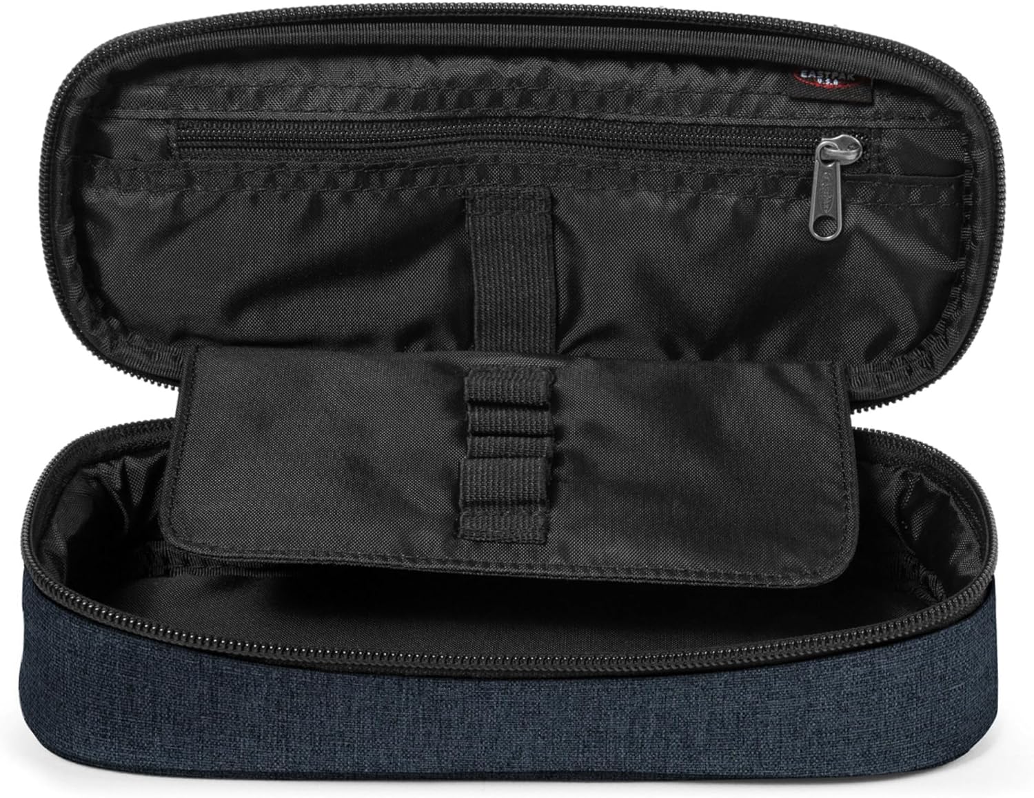 Detalle 2 de Eastpak OVAL SINGLE Trousse - Triple Denim (Bleu) : organisation et denim authentique