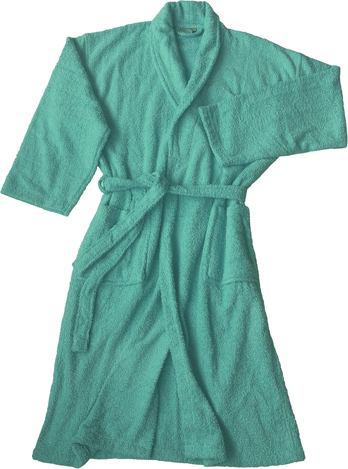 Thumbnail 5 de LEBENGOOD Peignoir absorbant en coton éponge américain 400 g/m² — 100% coton, ceinture et poches