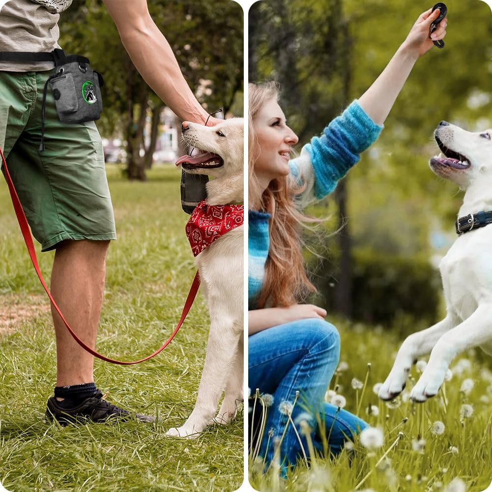 Thumbnail 6 de Adiwo Small Dog Treat Bags: Waterproof Oxford Pouch with Waist Belt, Clicker and Dispenser