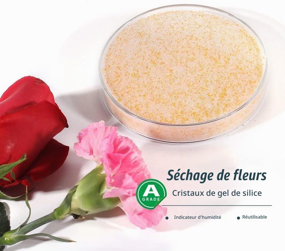 Detalle de Wisedry Flduk-5 lbs silicagel voor bloemen, fijne kristallen <1 mm