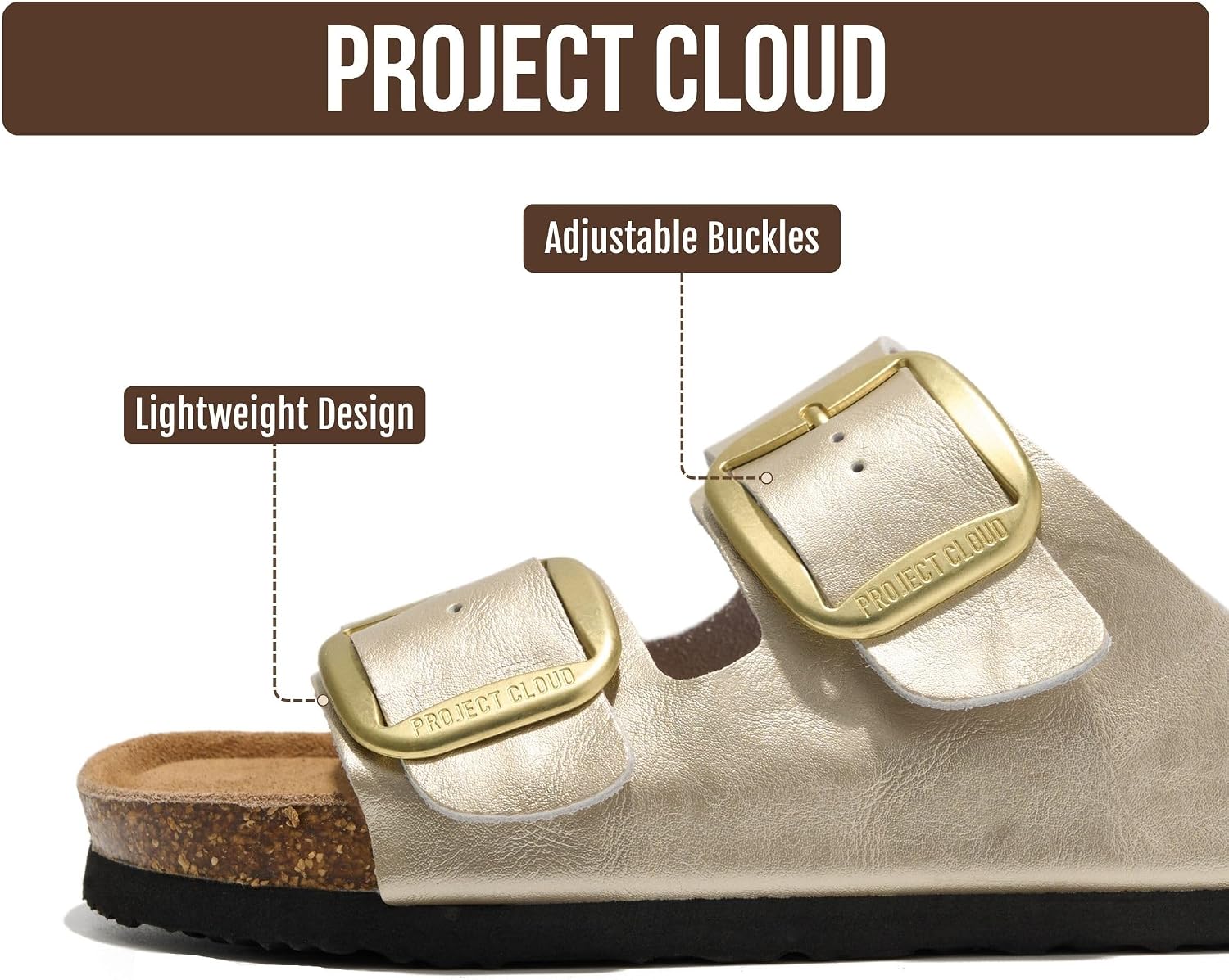 Thumbnail 2 de Project Cloud Santorini Leather Sandals 2026