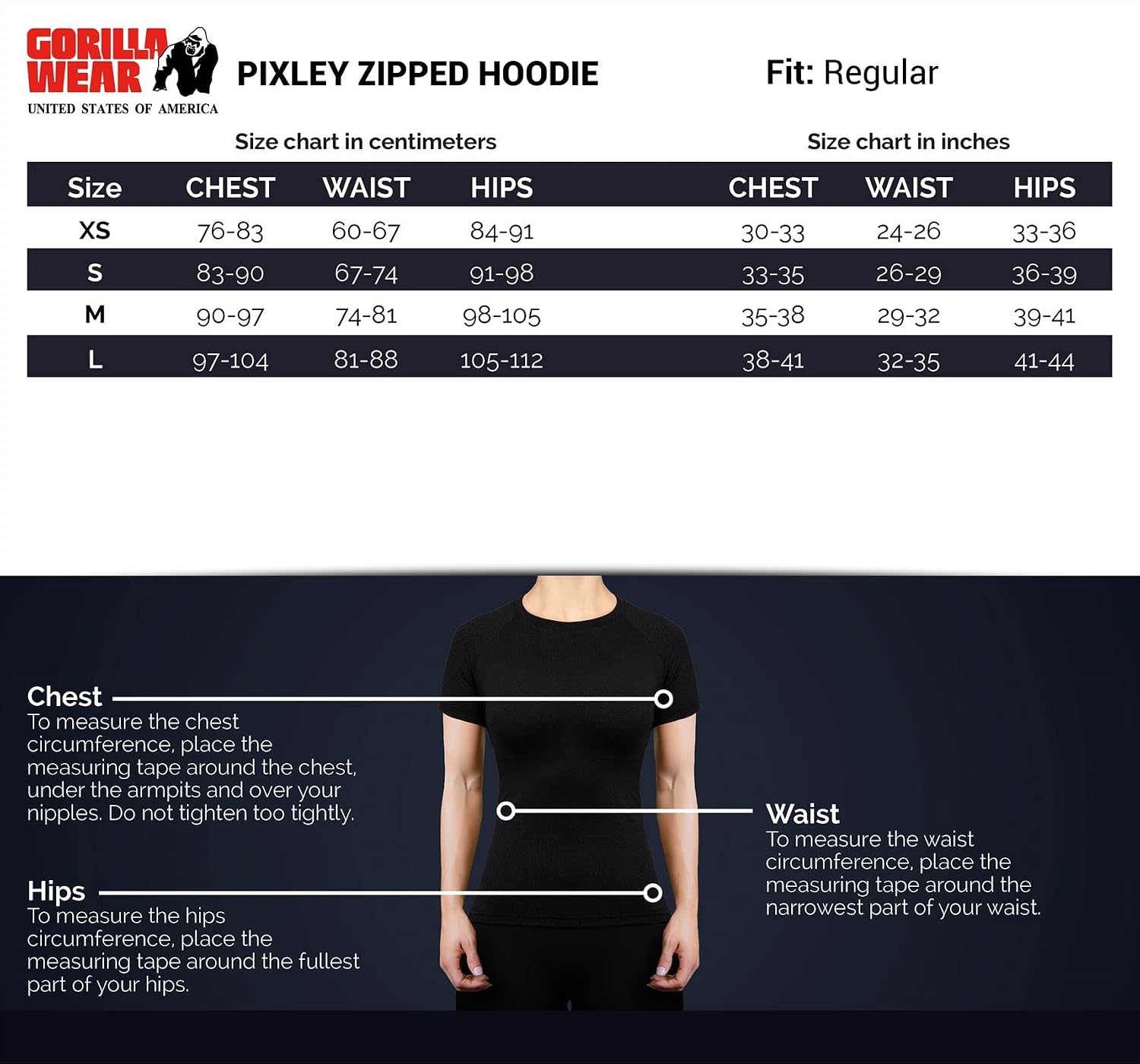 Thumbnail 6 de Gorilla Wear Pixley – damska rozpinana bluza z kapturem, jasnozielona