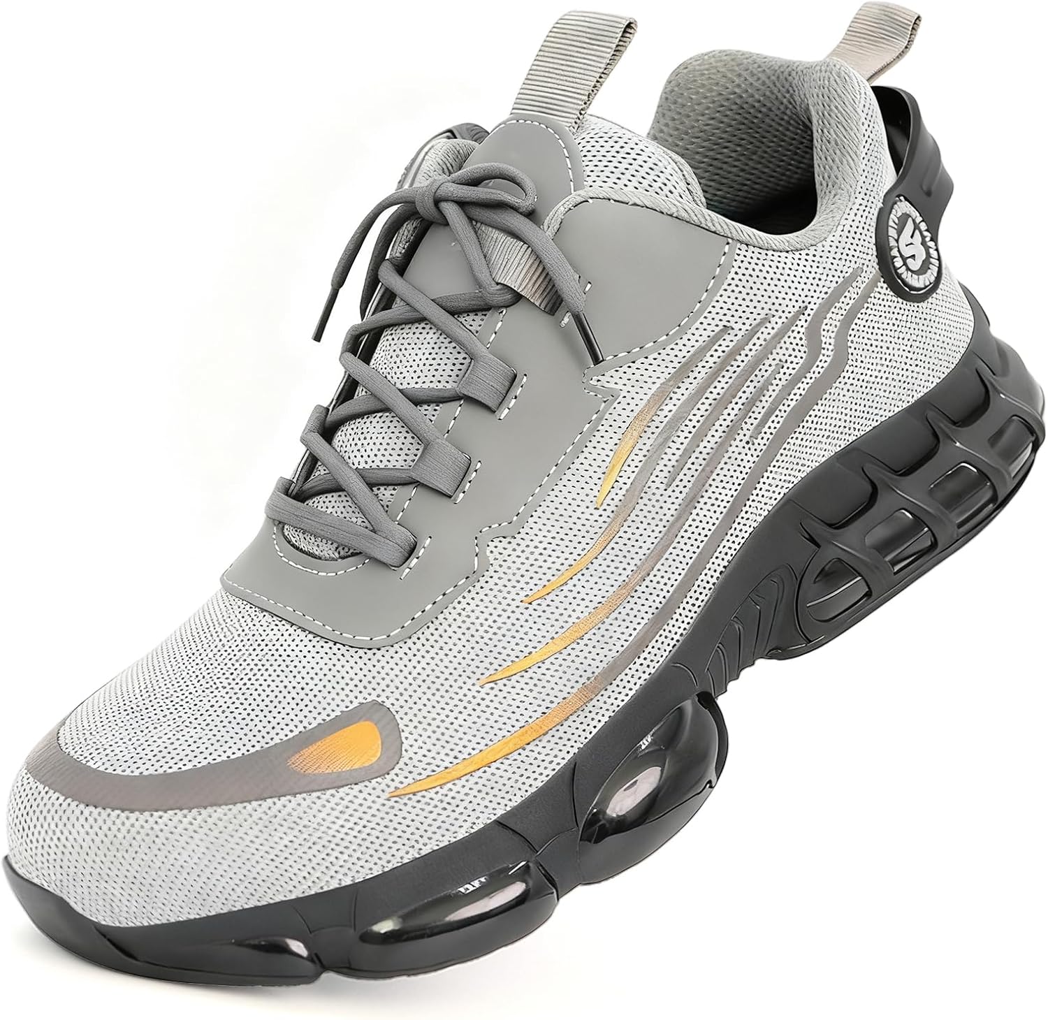 Thumbnail 5 de MOLLYBLOS Steel Toe Shoes for Men ⌚💥