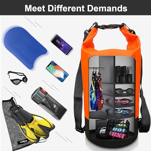 Detalle de Blackace arteesol Waterproof Dry Bag 5L/10L/20L/30L – versatile waterproof bag for kayaking, rafting and outdoor adventures