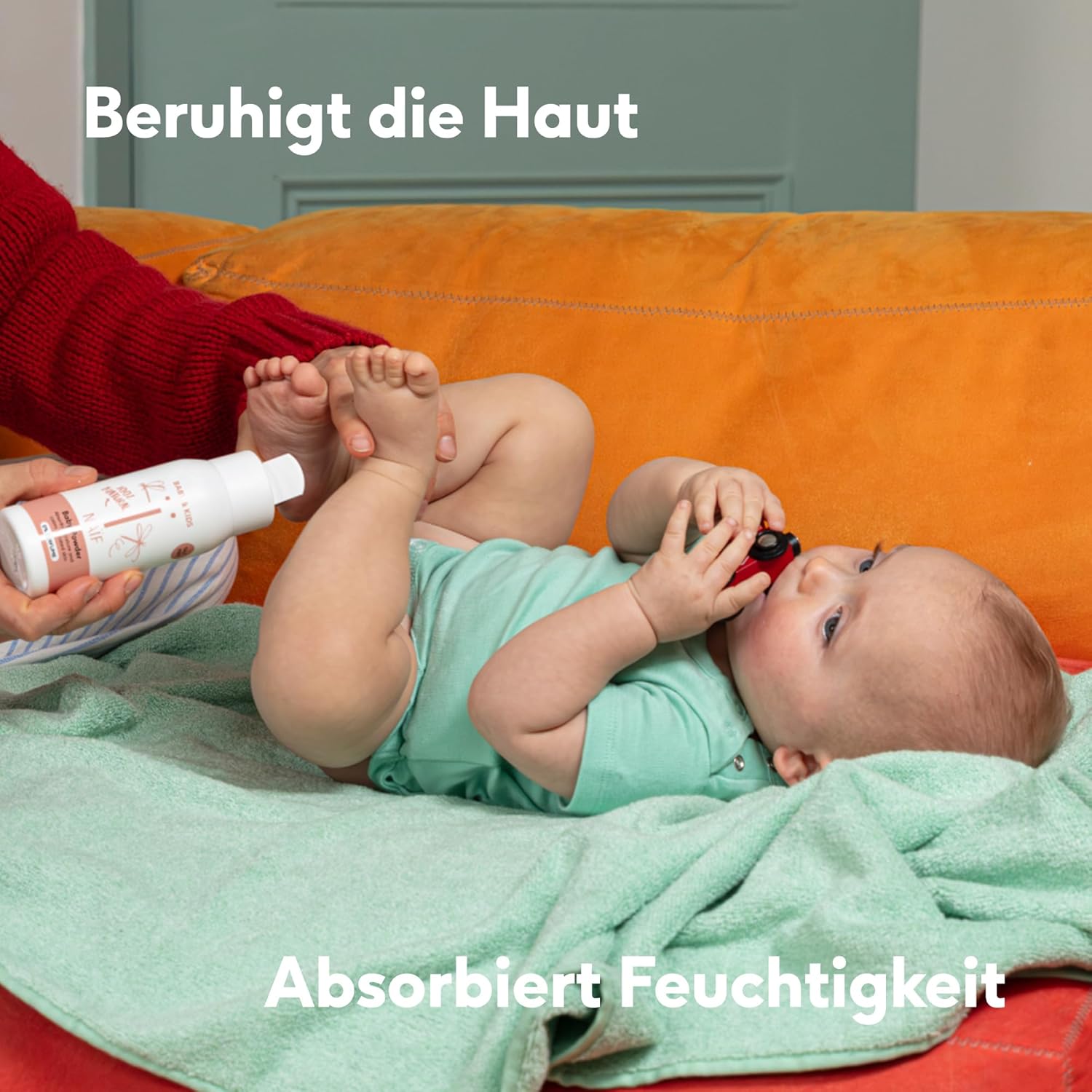 Thumbnail 5 de Naïf Babypuder (100% aus Reis, 0% Parfüm) – für Neugeborene geeignet