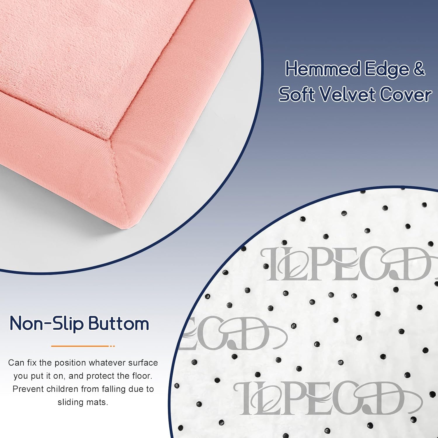 Detalle de ILPEOD Baby Play Mat 50" x 50