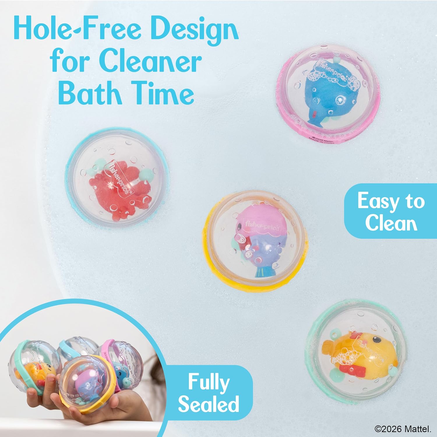 Detalle de Fisher-Price Sensory Rattle Set 4-Piece