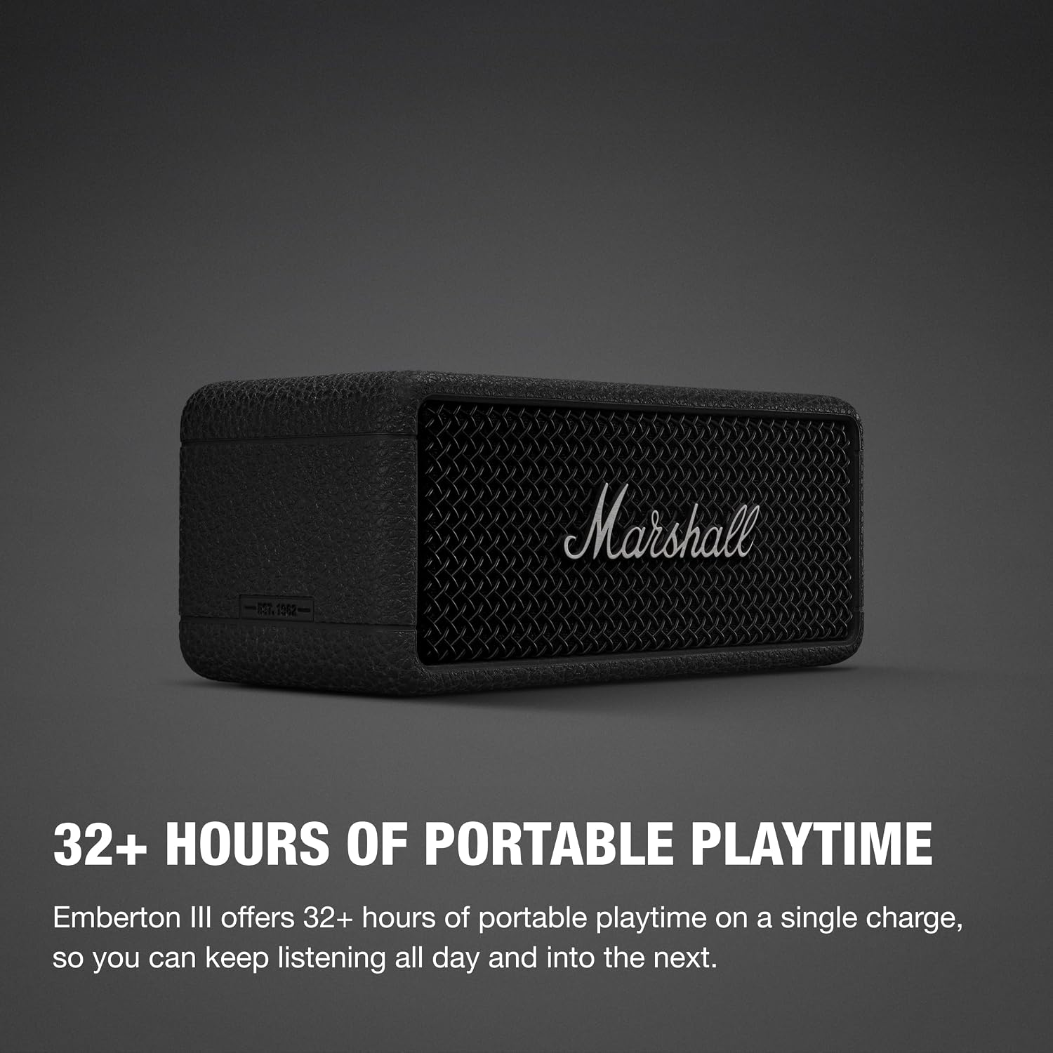 Thumbnail 3 de Marshall portable Bluetooth speaker Emberton III