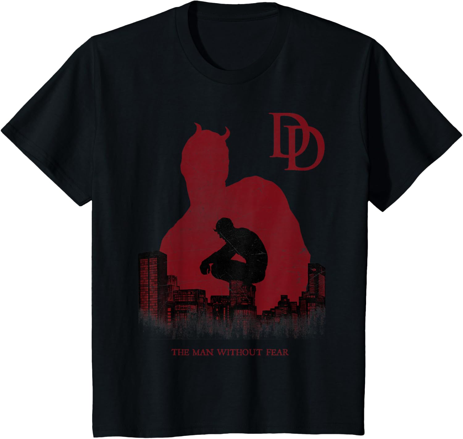Thumbnail 5 de Marvel Daredevil T Shirt A Man Without Fear