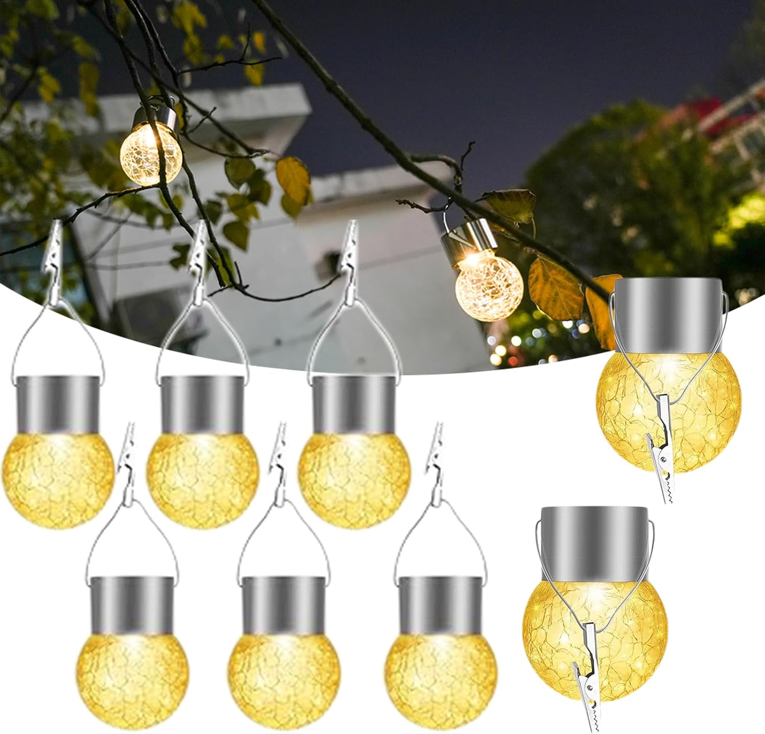 Detalle de SC-Daily Solar Ball Lights 8 Pack