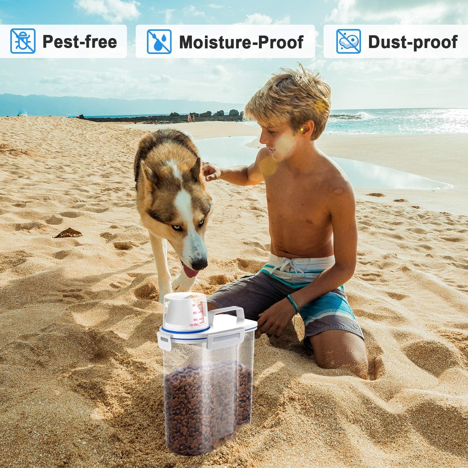 Thumbnail 3 de TBMax 2L Pet Food Storage Container