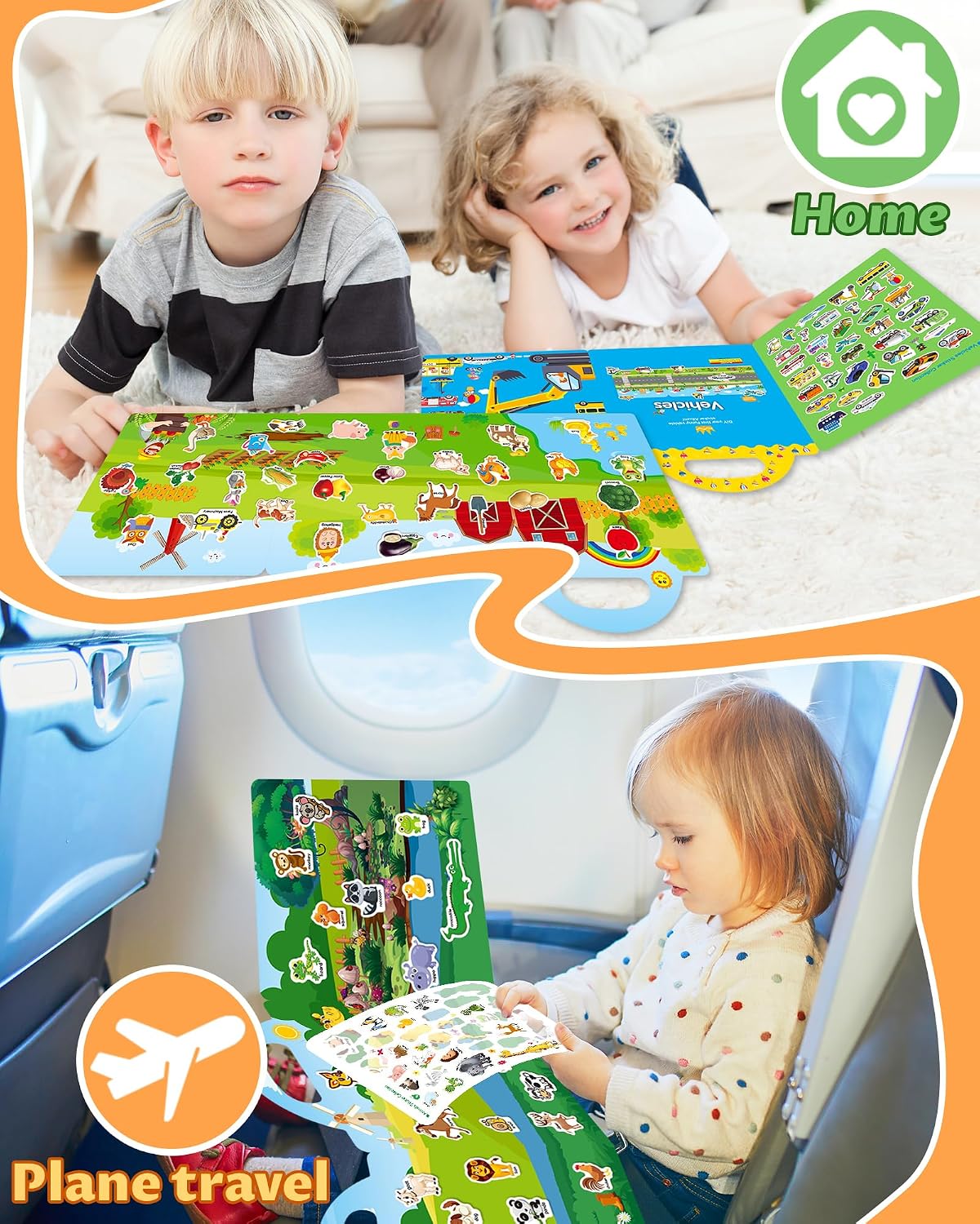 Detalle de Walenced Reusable Sticker Book 111