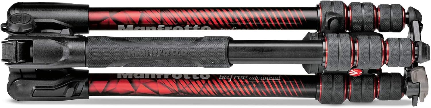 Detalle de Manfrotto travel tripod aluminium
