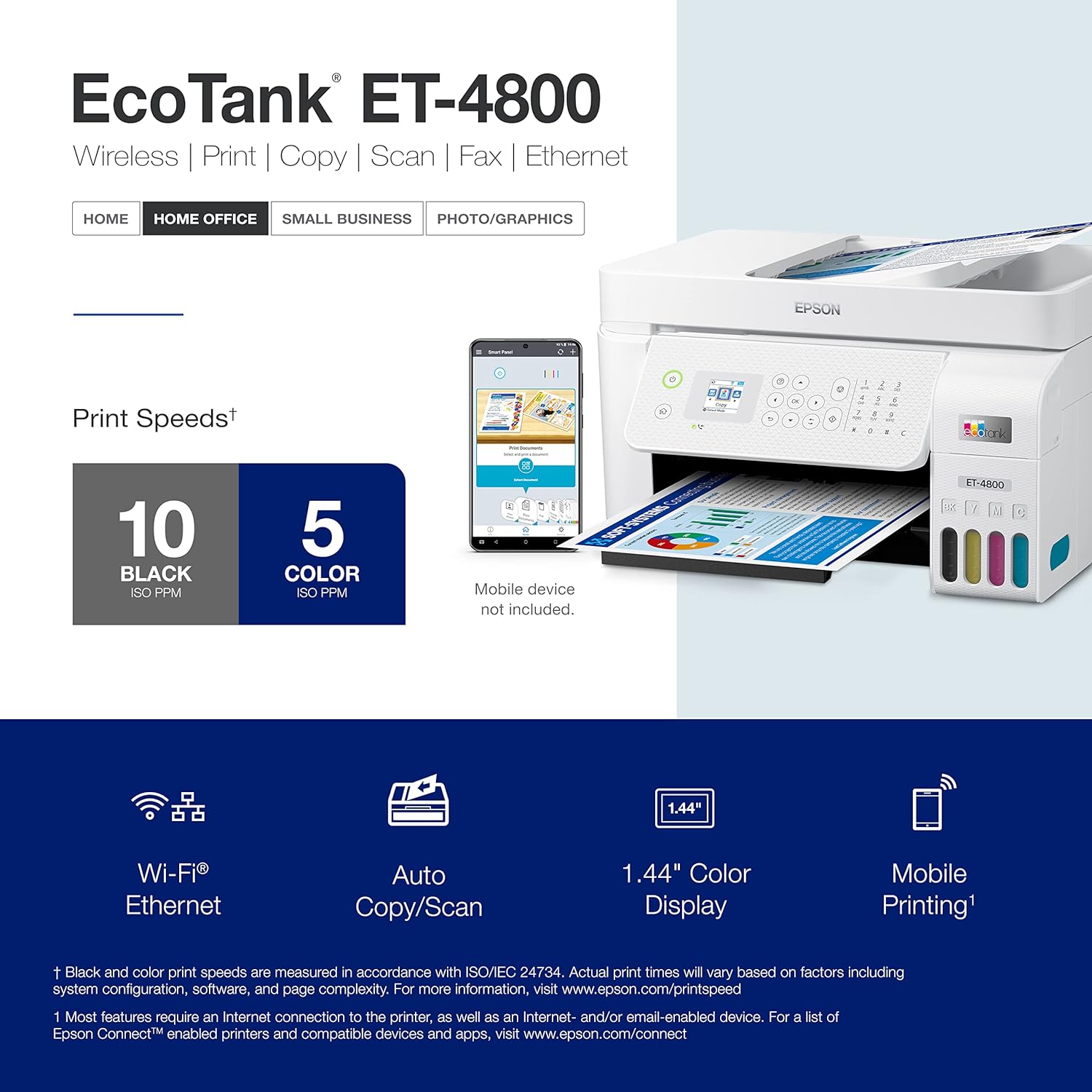 Detalle 1 de Epson All-in-One Printer ET-4800