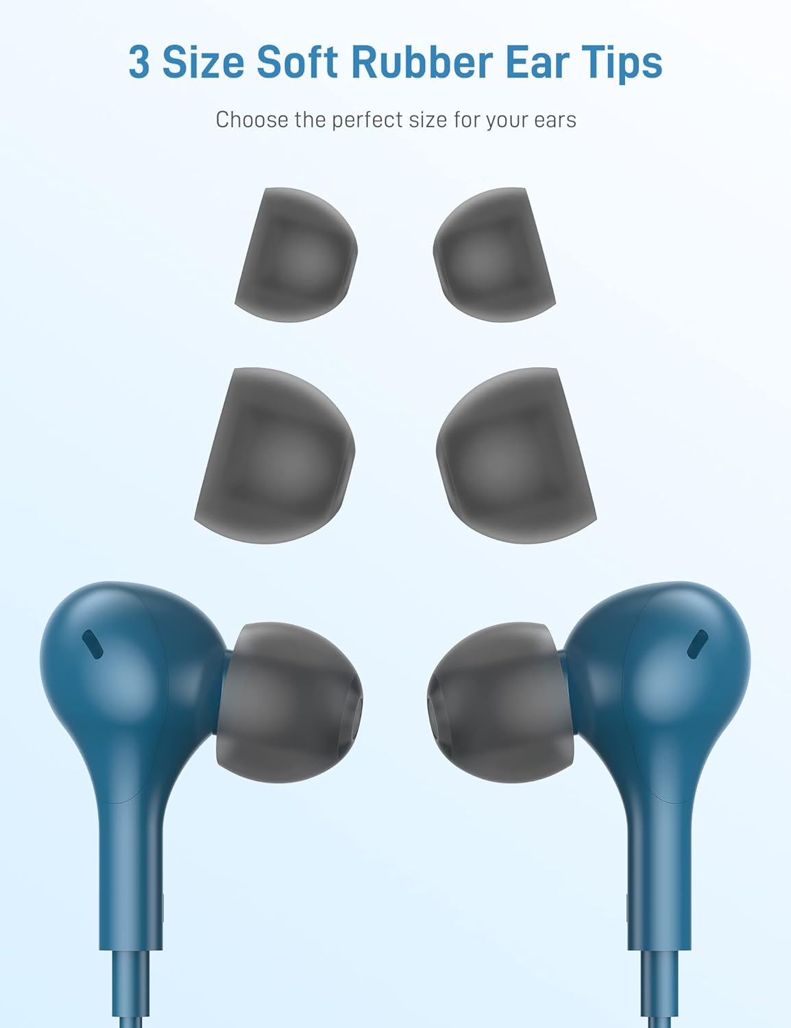 Thumbnail 5 de iMangoo USB‑C In‑Ear Kopfhörer mit Mikrofon – magnetisches Kabel & Fernbedienung