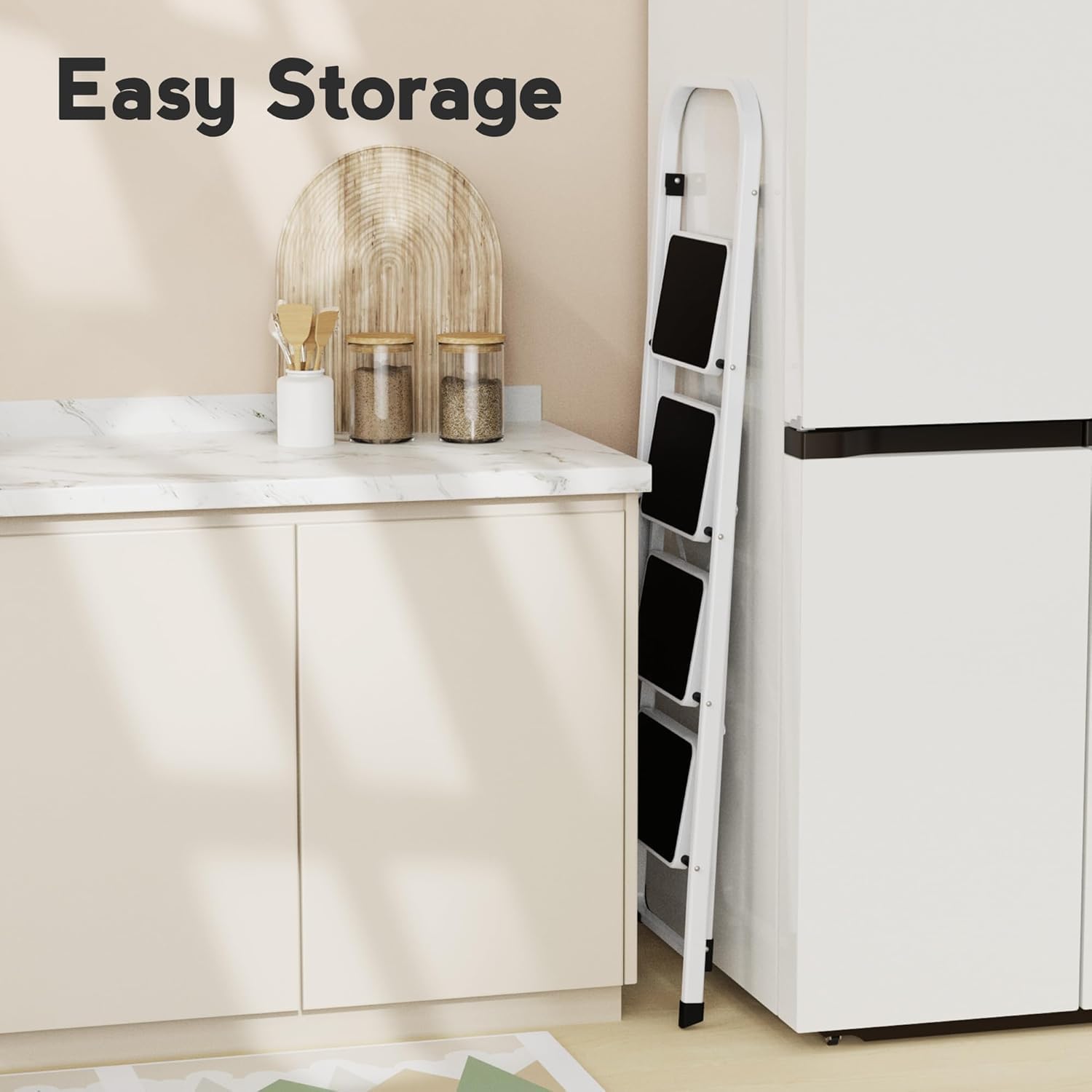 Thumbnail 5 de HBTower Folding Step Ladder, 4-Step