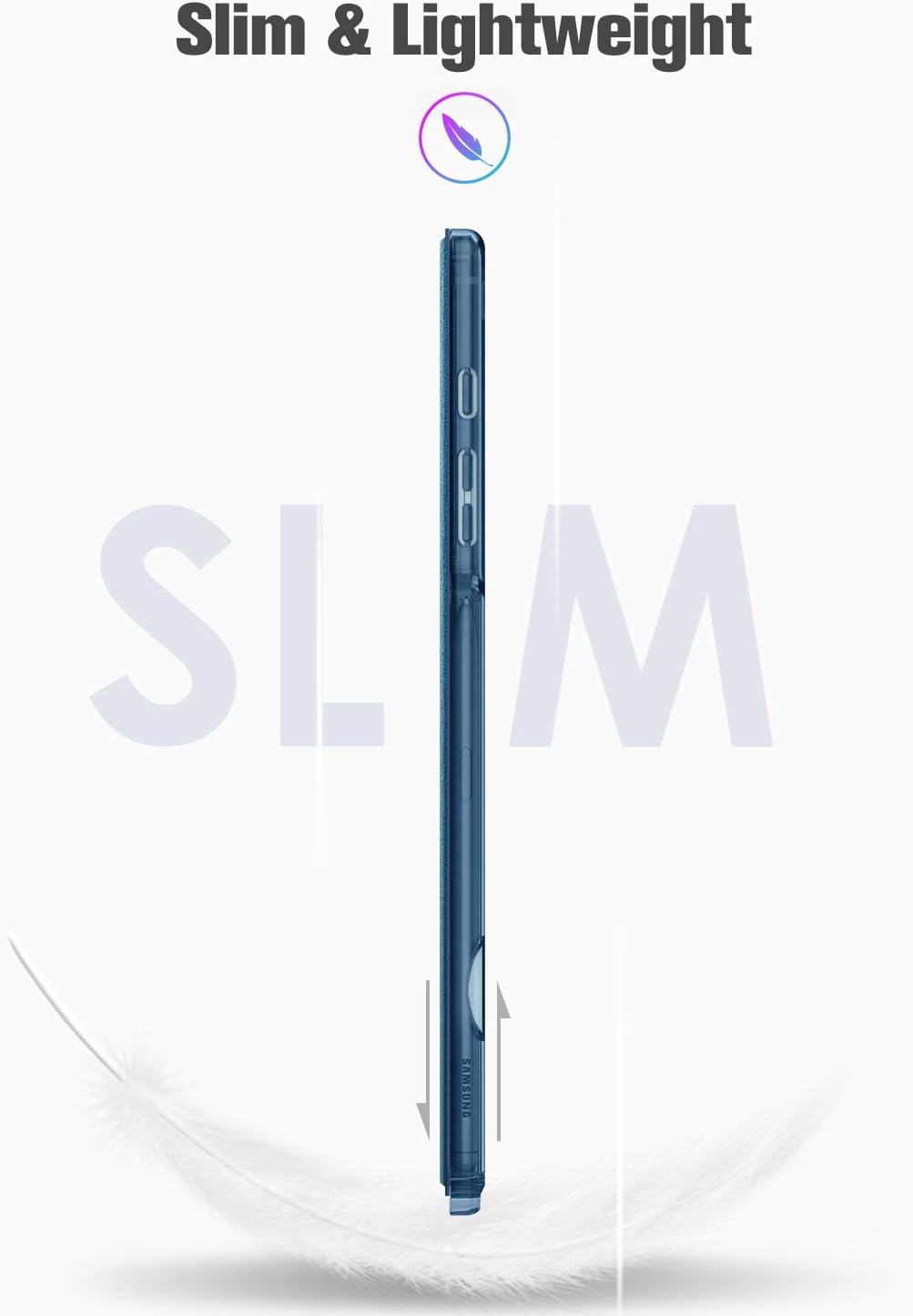 Thumbnail 3 de FINTIE Custodia Trasparente per Samsung Galaxy Tab S6 Lite 10.4" (2020/2022/2024) con S Pen Holder – Leggerissima e Multifunzionale