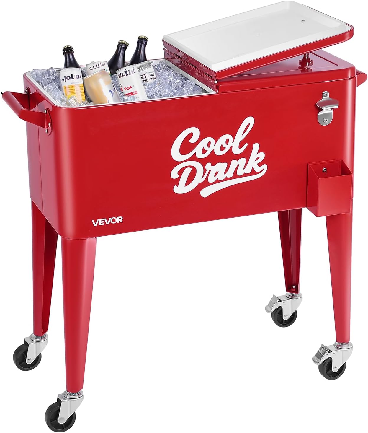 Detalle de VEVOR Rolling Cooler 80 Quart