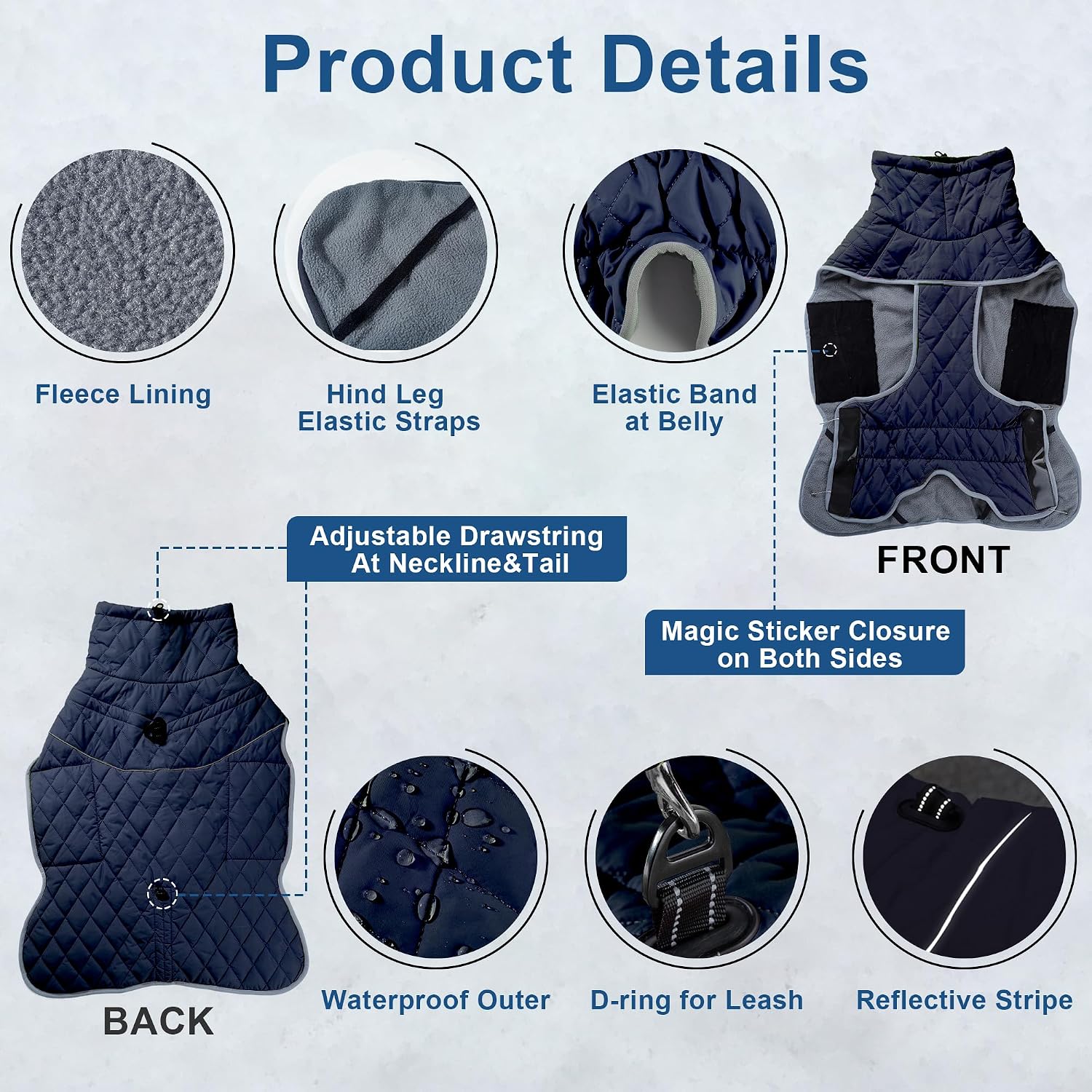 Detalle 2 de TARFEPA Dog Coat 3XL