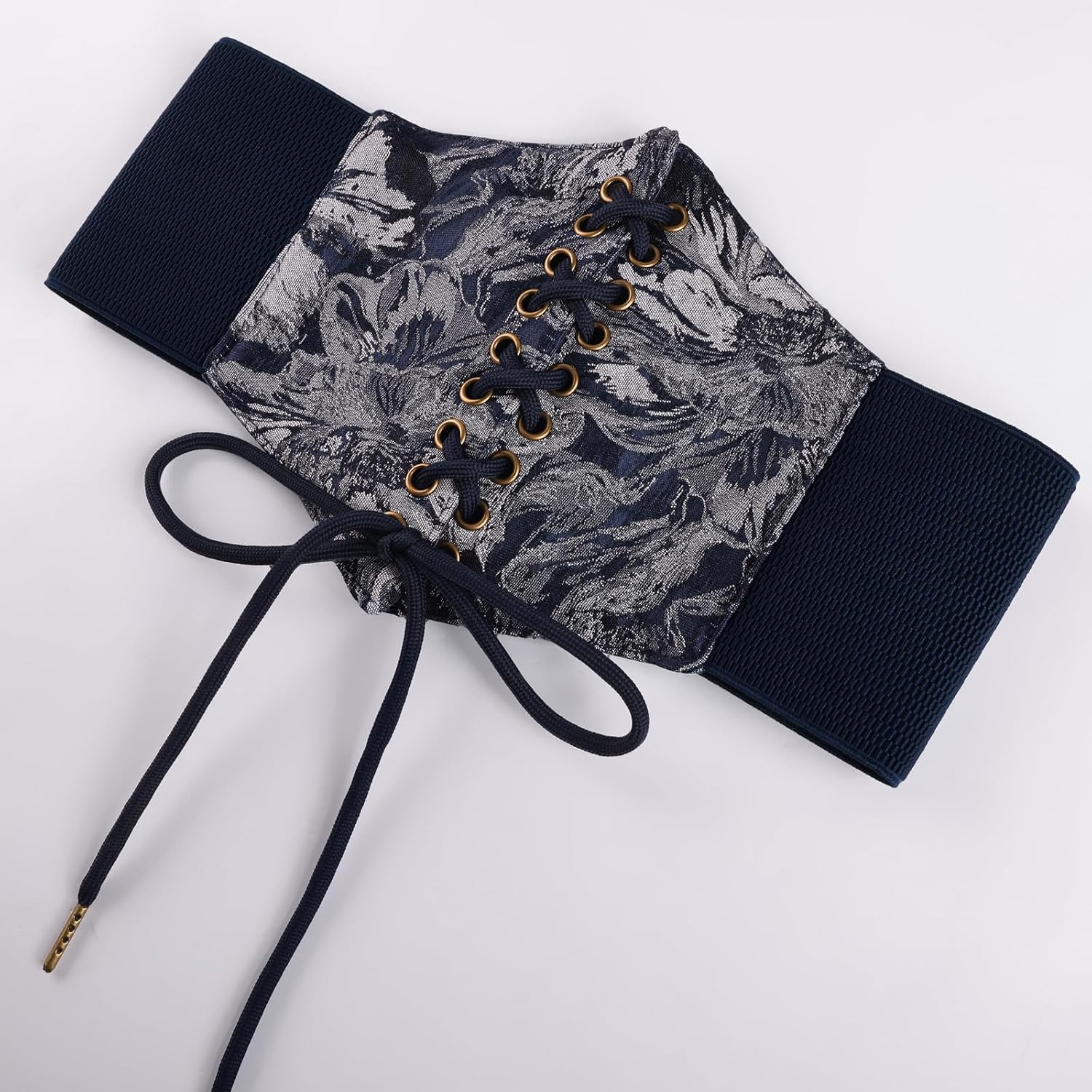 Detalle de Scarlet Darkness Corset Belt, Faux Leather