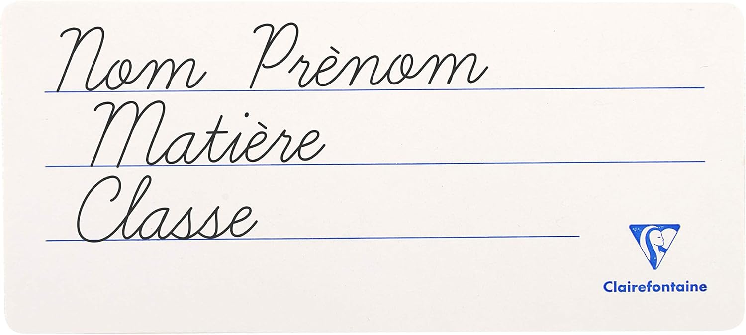 Thumbnail 3 de Clairefontaine 984420AMZC – Lot de 2 Cahiers Agrafés Koverbook 24x32 cm, 48 Pages, 90 g, Couverture Polypro, Incolore