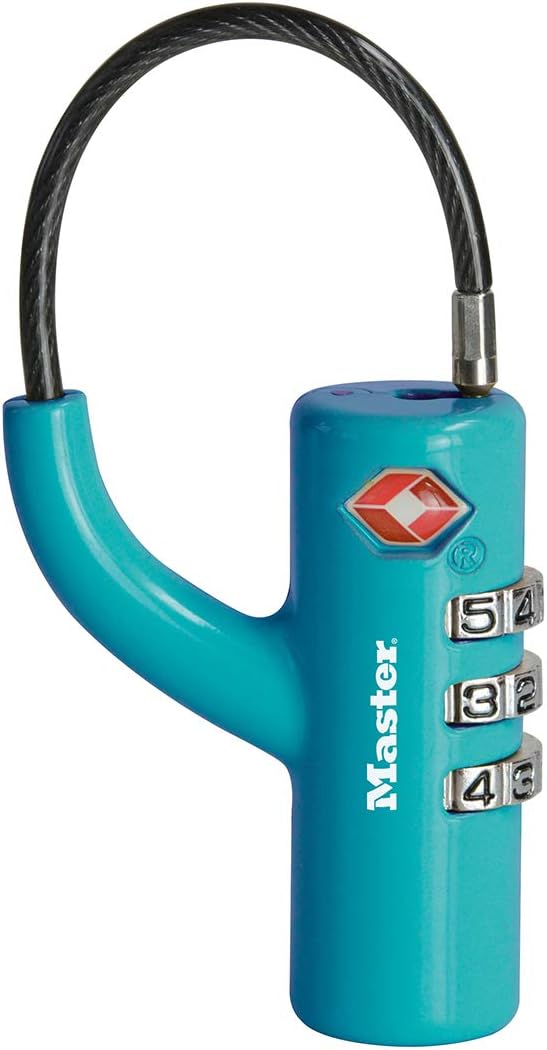 Thumbnail 5 de Master Lock 4697EURDNKL: lucchetto per bagagli TSA-approved in alluminio, 9,3 x 3,6 x 1,5 cm