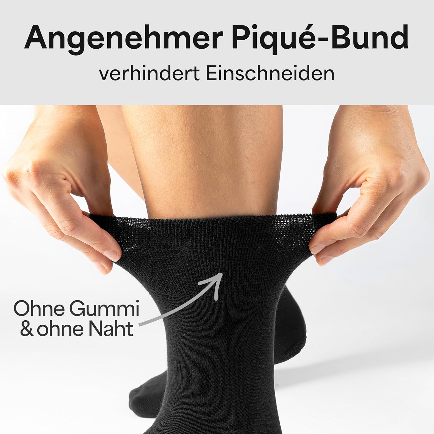 Detalle 2 de HELDENWERK Diabetikersocken – Extraweite 10 Paar