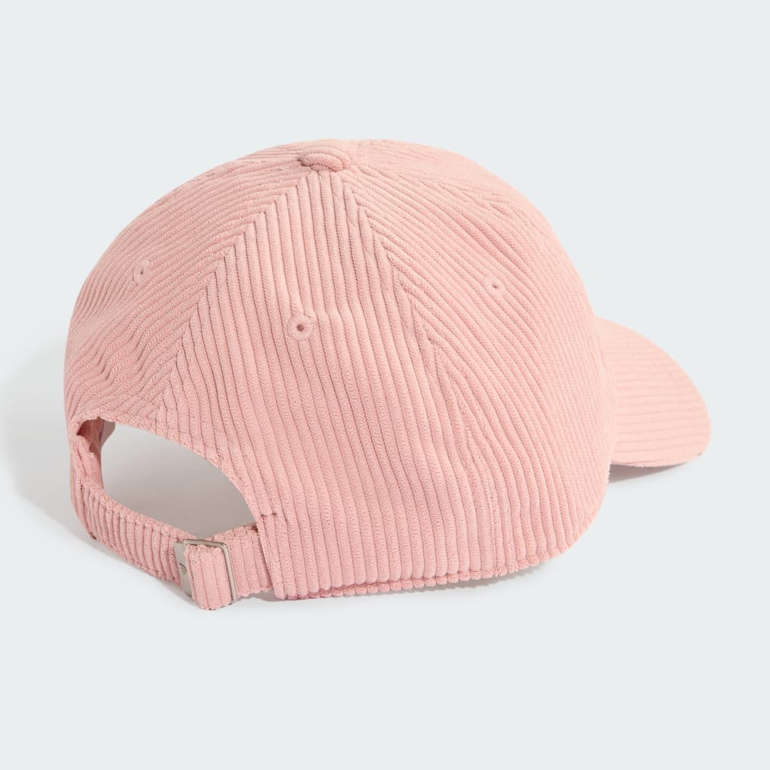 Detalle 2 de Gorra de béisbol de pana de Adidas en color rosa