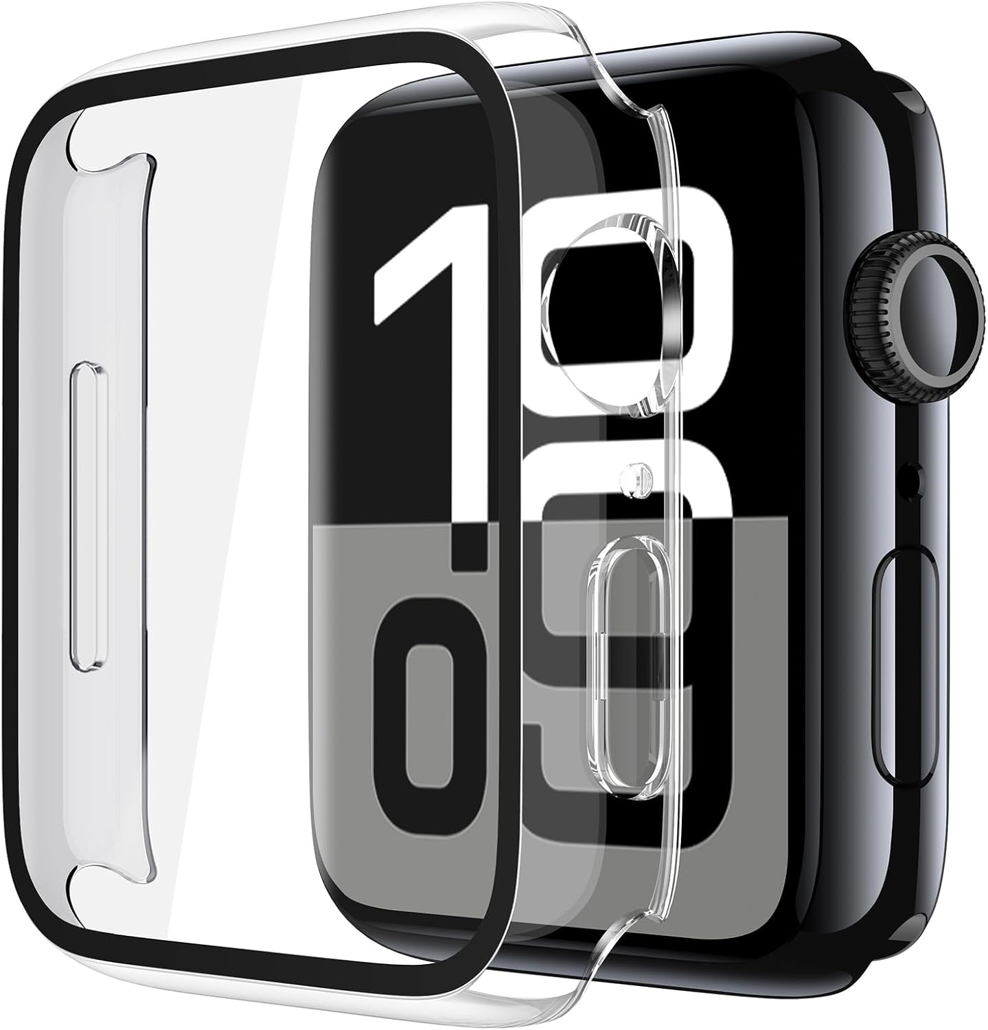 Detalle de Piuellia 2 Pack Hard Case 42mm for Apple Watch