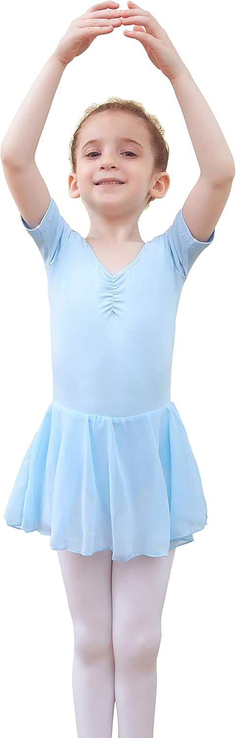 Thumbnail 2 de Tancefair Ragazza Vestito da Balletto Body Danza Tutu: outfit completo in cotone e chiffon
