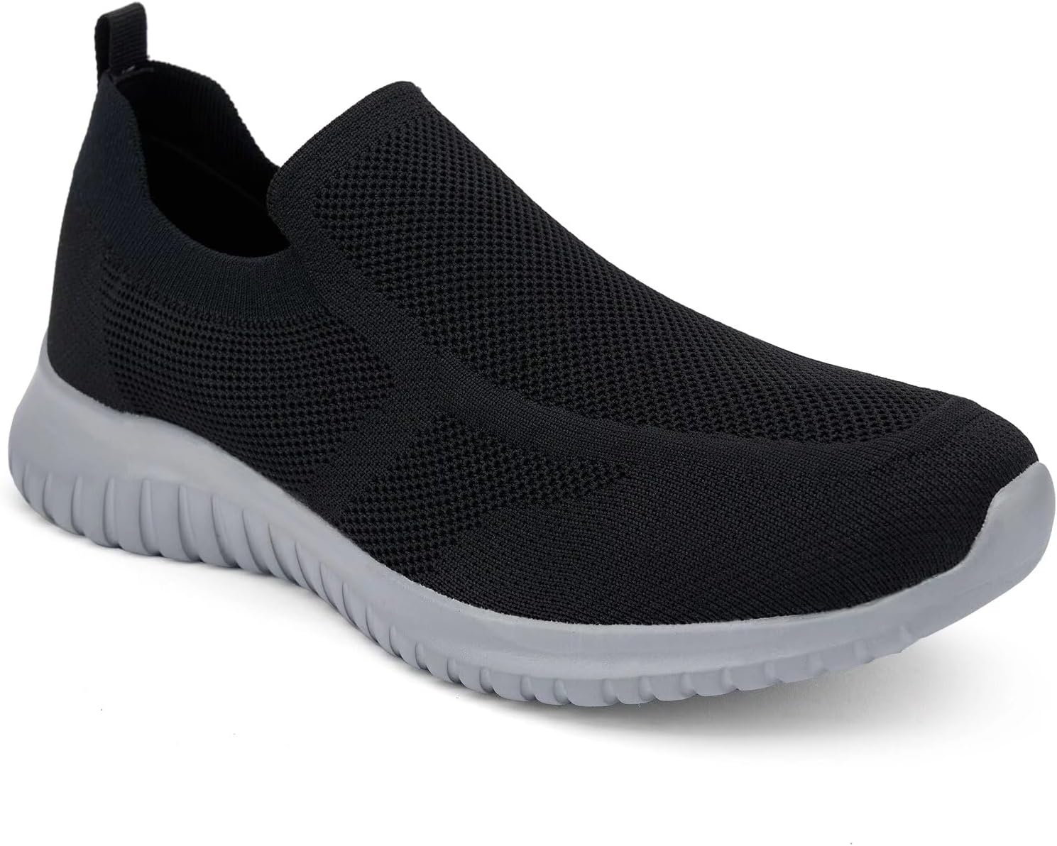 Detalle 2 de konhill Herren Slip On Sneaker – Leichtgewicht, atmungsaktive Mesh-Schuhe