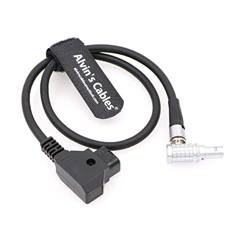 Detalle 2 de Alvin's Cables 2 Pin Male Right Angle to D-Tap Power Cable for Teradek Bond – 45cm