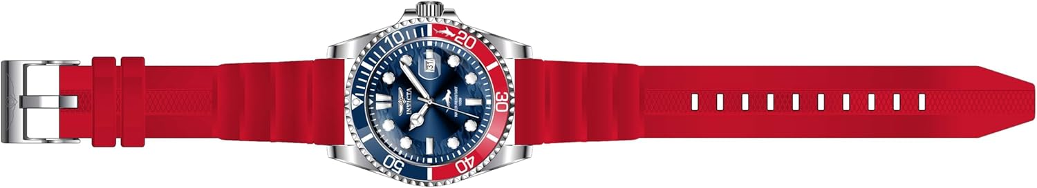 Thumbnail 1 de Invicta Pro Diver Homme Montre à quartz en acier inoxydable, 43 mm – cadran bleu