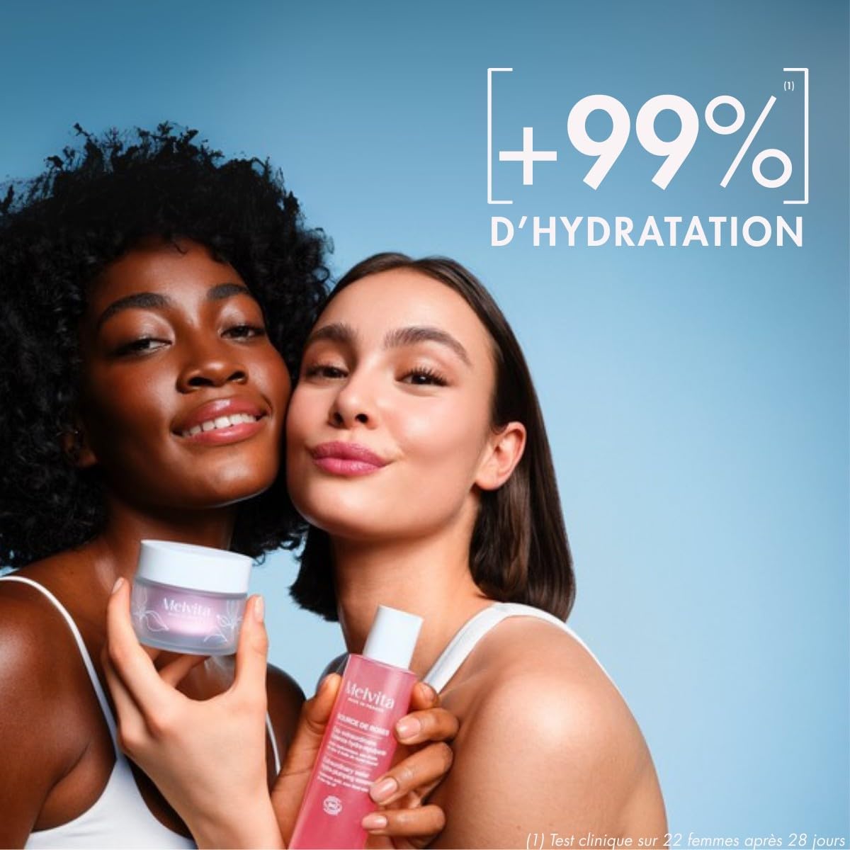 Thumbnail 2 de Melvita Soin pour le Visage Source de Roses — Enrichie en Extraits de Roses Sauvages & Huiles Végétales, Peaux Sensibles, 50 ml