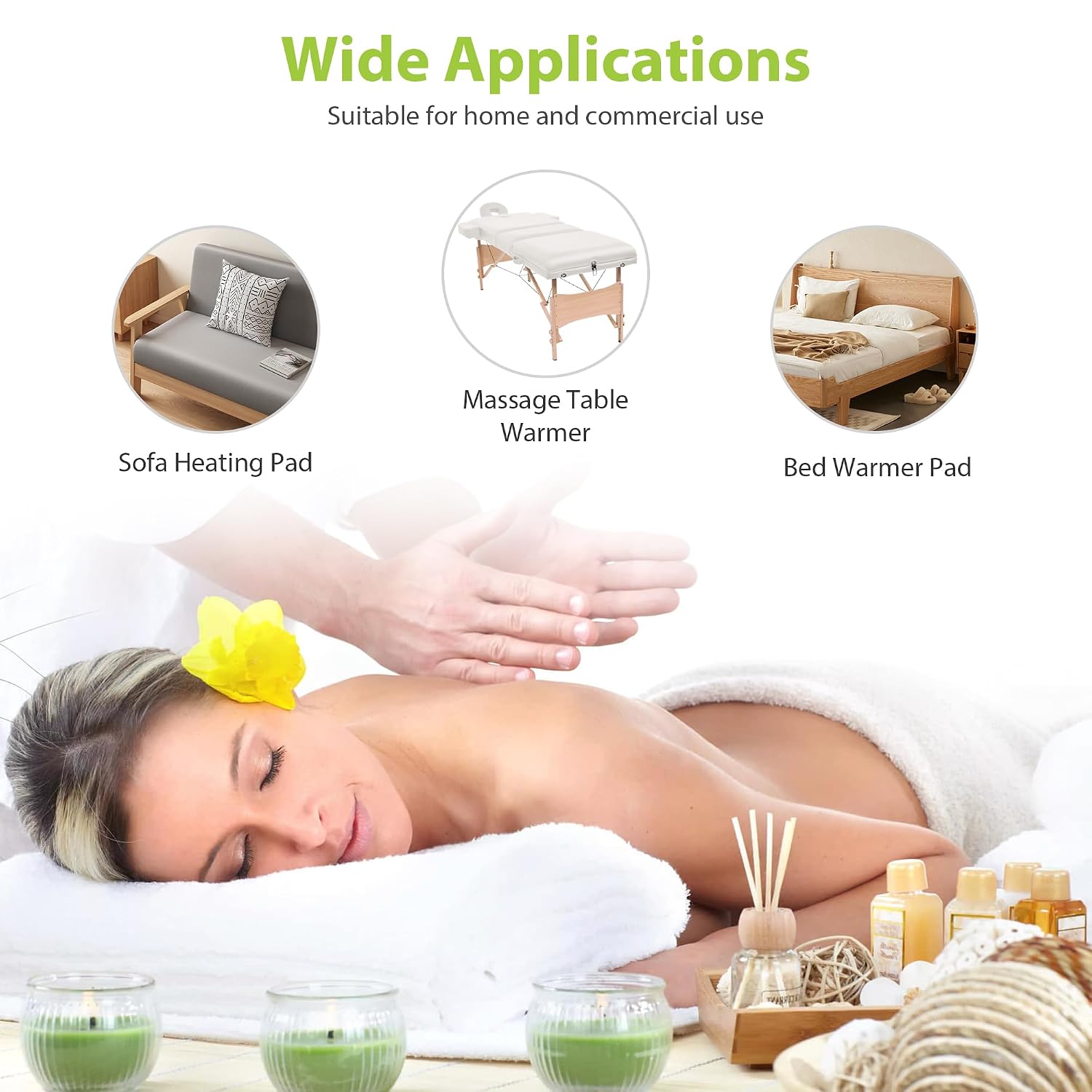 Thumbnail 5 de Massage Table Warmer 9 Heat Settings