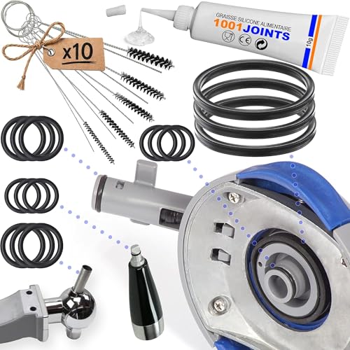 Detalle de KIT 5 Joint(s) d’Étanchéité pour PerfectDraft HD3600–HD3720 + Kit Nettoyage (3 Kits) – 1001JOINTS