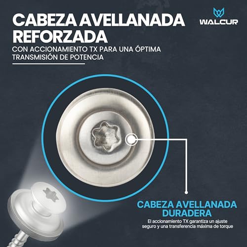 Thumbnail 1 de WALCUR Spengler 4.5 x 45 mm: tornillos inoxidables con arandelas de goma para tarimas