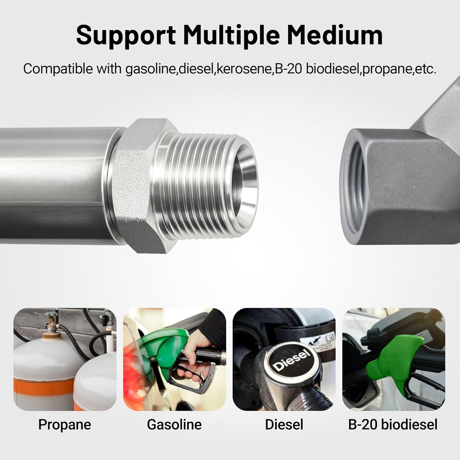 Thumbnail 4 de EVIL ENERGY 1" Fuel Transfer Hose 10FT ⛽