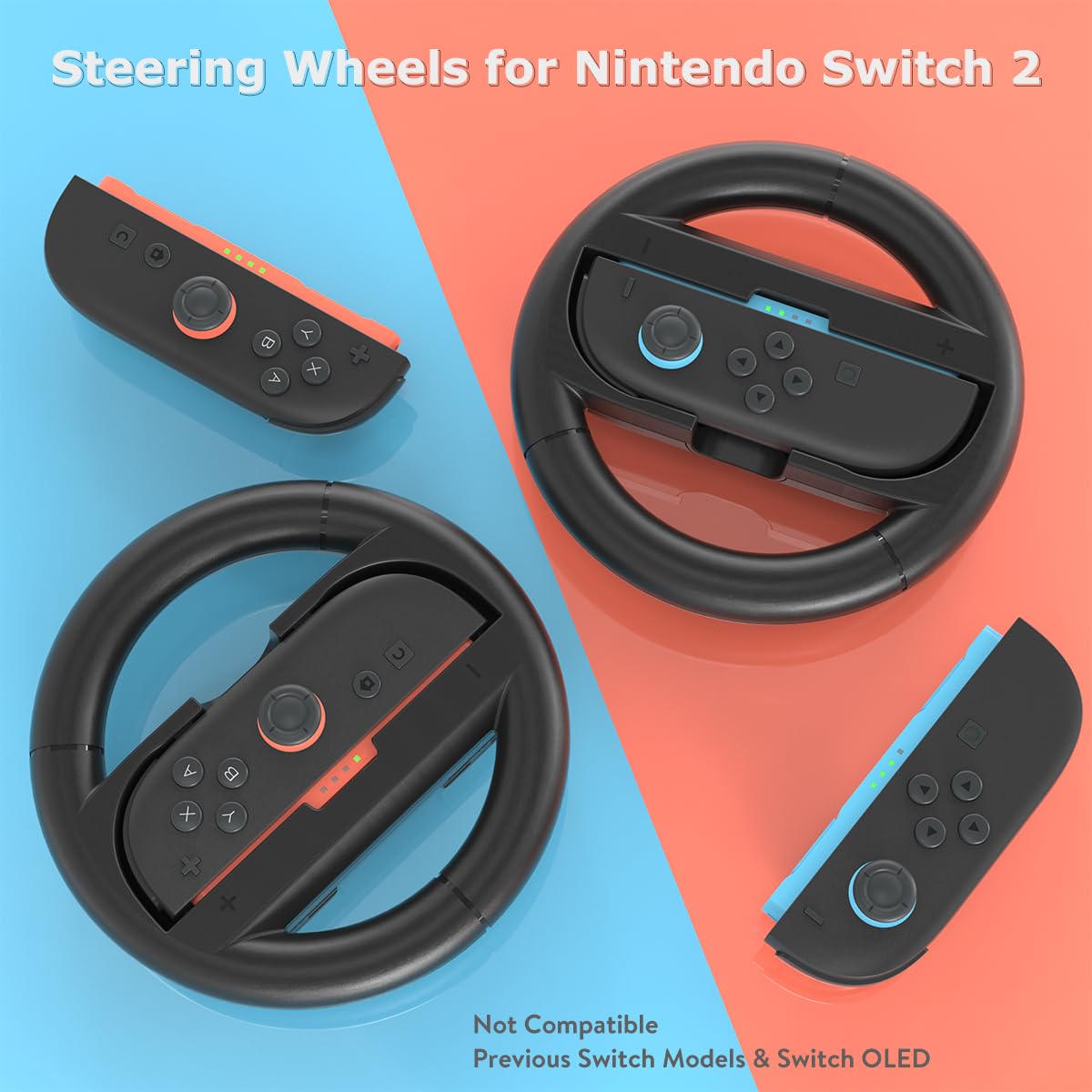 Thumbnail 1 de pdobq Switch Steering Wheel for Nintendo Switch2