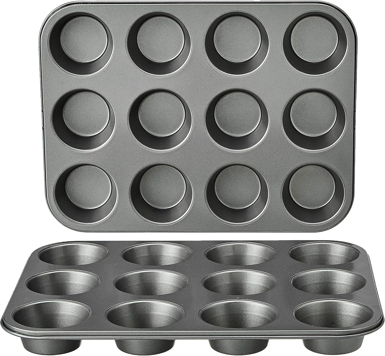 Thumbnail 5 de Amazon Basics Backformen-Set, antihaftbeschichtet, 6-teilig (41,3 x 29,8 x 15,9 cm)