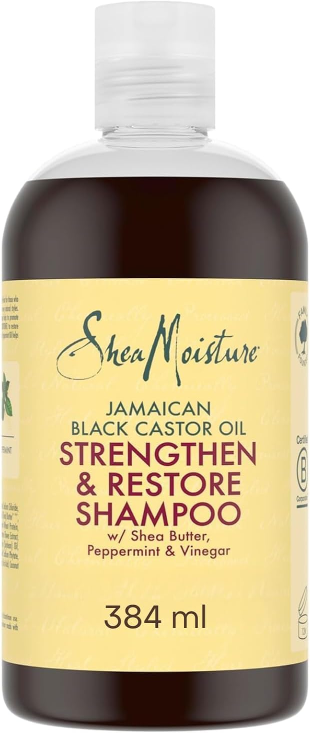 Detalle de SheaMoisture Strengthen & Restore 384 ml