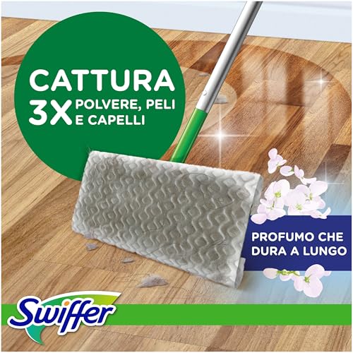 Detalle 2 de Swiffer Dry: Ricariche Microfibra Catturapolvere, 216 Panni – Giga Pack