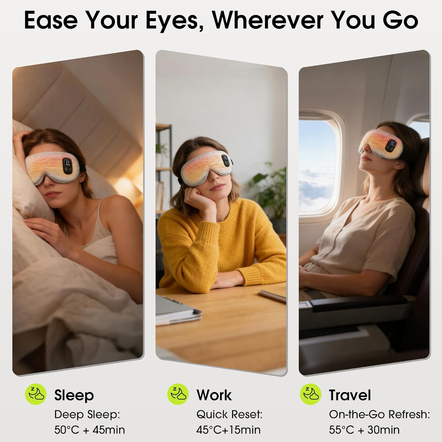 Thumbnail 6 de BOYUNSHI Heated Eye Mask 1200mAh