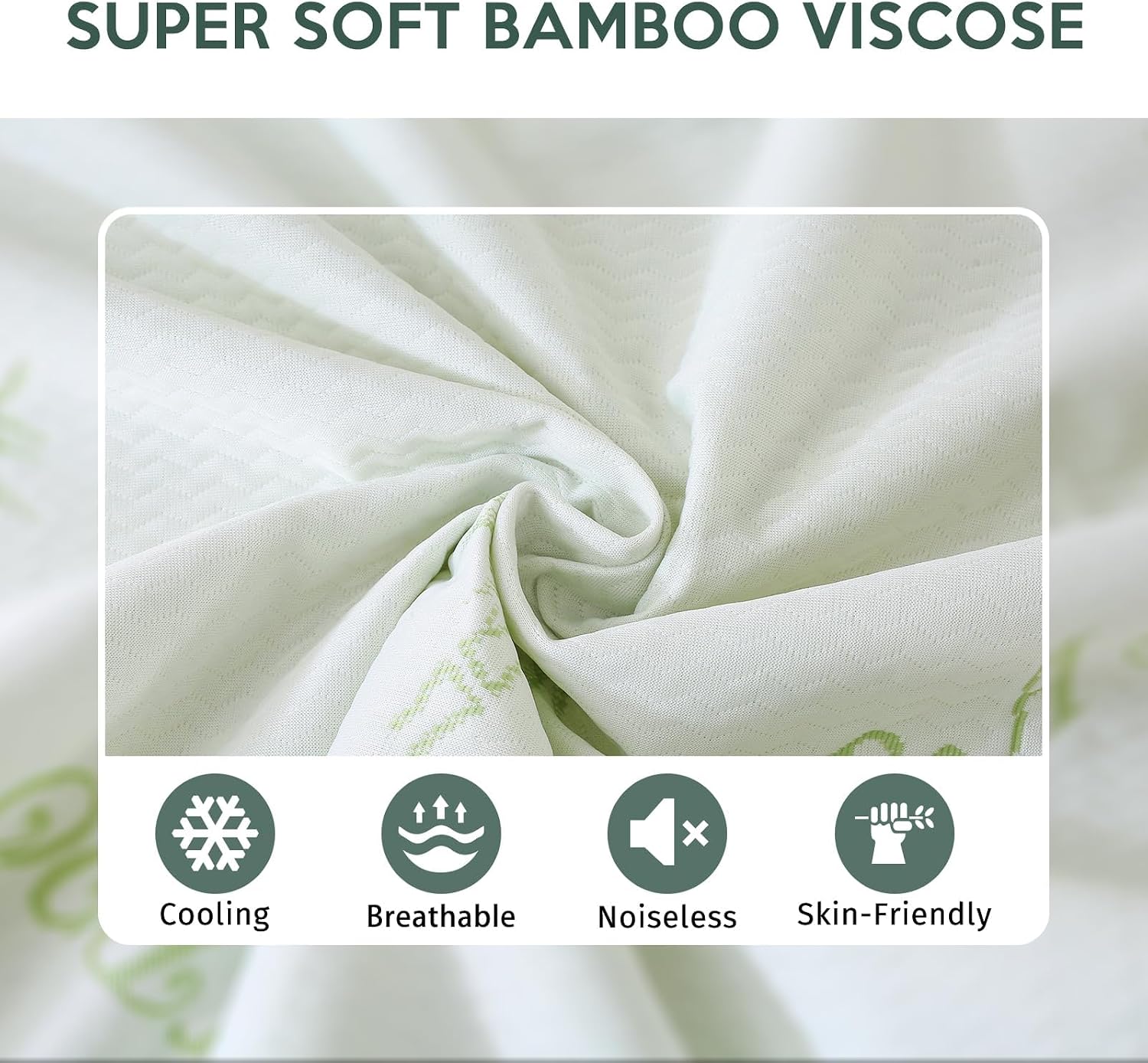 Detalle 2 de MUXHOMO Premium Mattress Protector 8-21