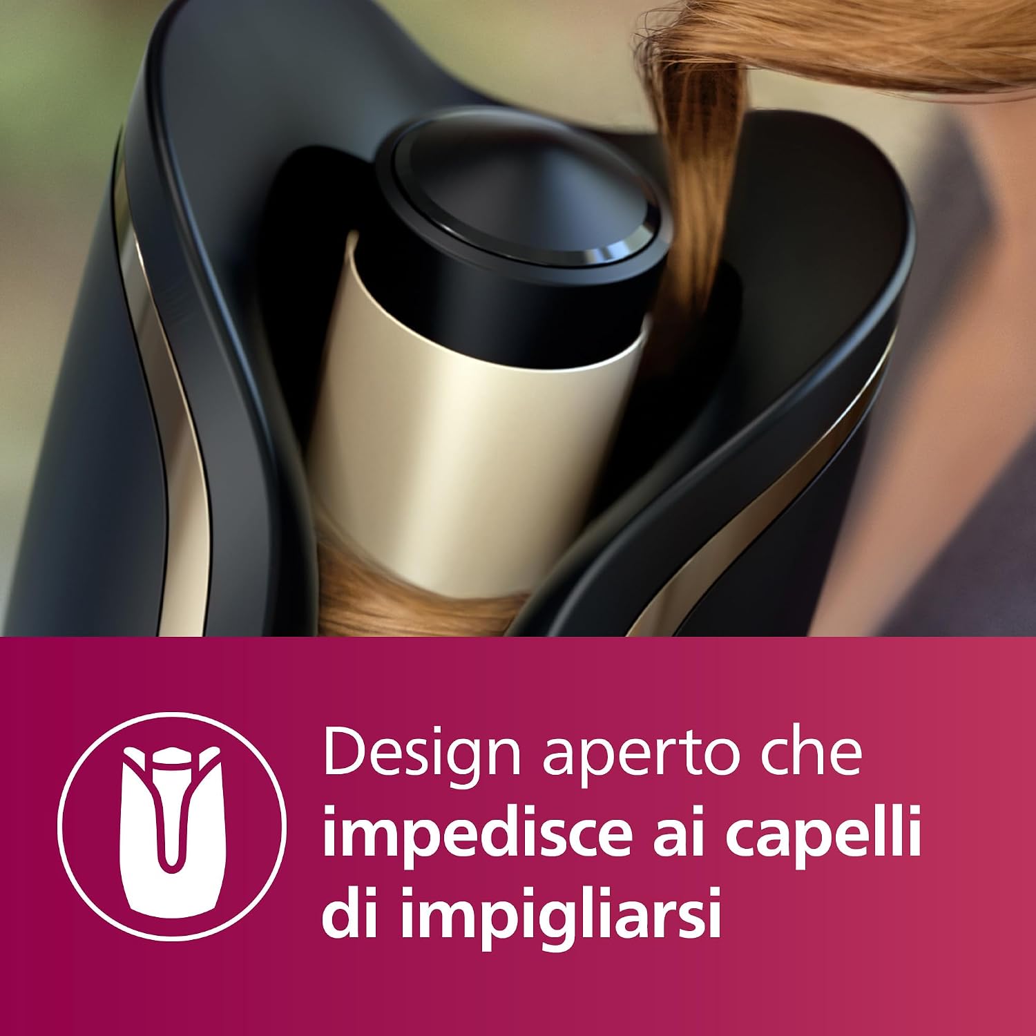 Thumbnail 5 de Philips Auto Curler 8000 Series arricciacapelli 27 opzioni