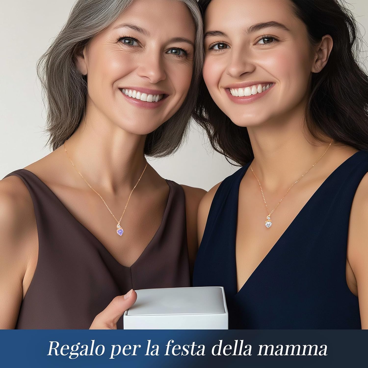Detalle 1 de LOUISA SECRET collana Cuore Infinito 925