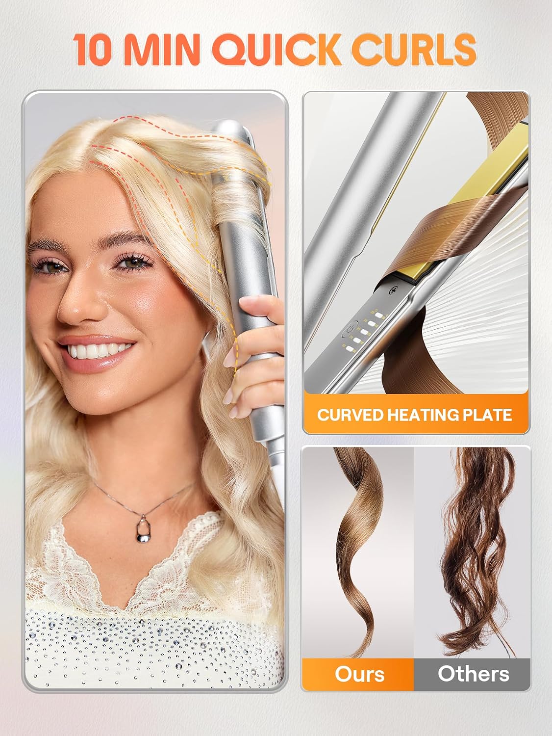 Detalle de SHEGLAM 1-Inch Flat Iron